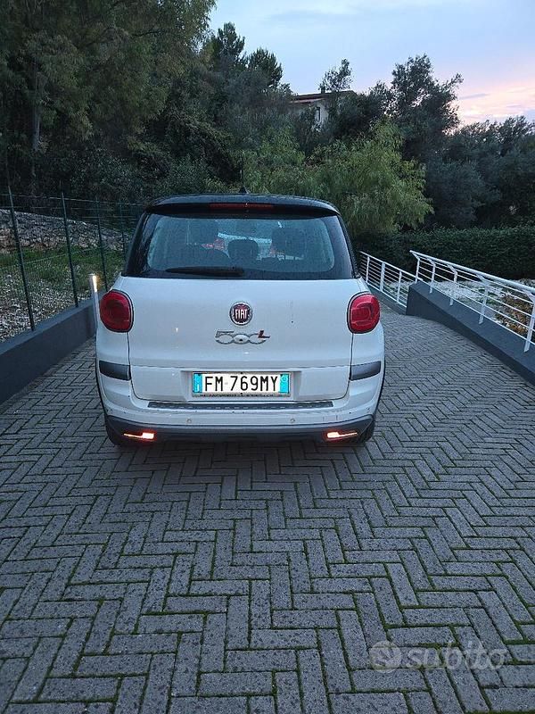 Usata Fiat 500L Cross 120 CV (88 kW) 2018 Bianco Monovolume