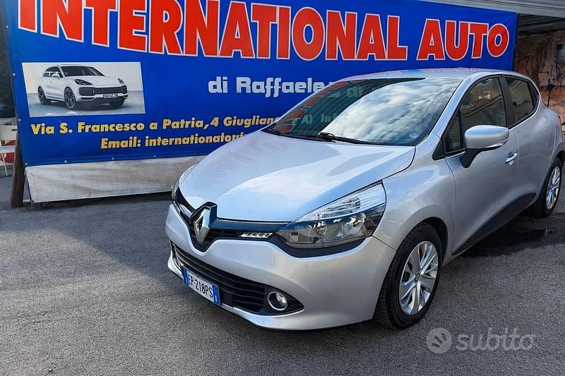 Usata Renault Clio IV 75 CV (55 kW) 2013 Grigio Berlina