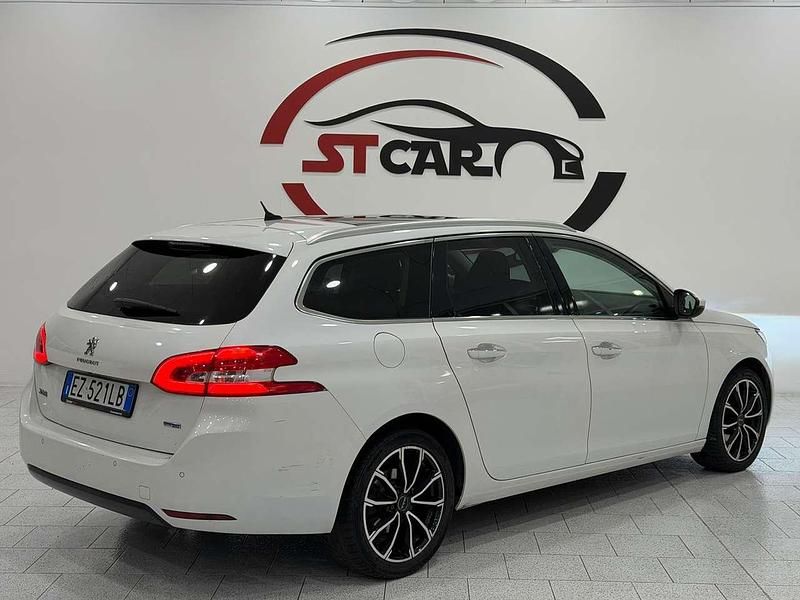 Usata Peugeot 308 SW Allure 120 CV (88 kW) 2015 Bianco Station wagon