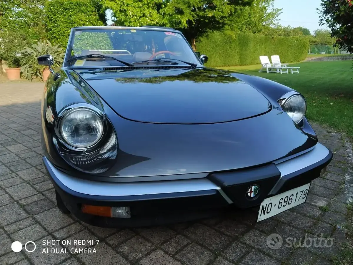 Usata Alfa Romeo Spider 104 CV (76 kW) 1984 Cabrio