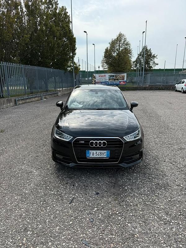 Usata Audi A1 S-Line 116 CV (85 kW) 2015 Nero Utilitaria