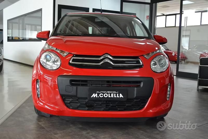 Usata Citroën C1 Feel 72 CV (52 kW) 2020 Rosso Utilitaria