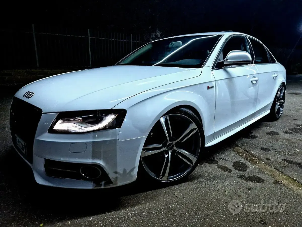 Usata Audi A4 143 CV (105 kW) 2012 Bianco Berlina