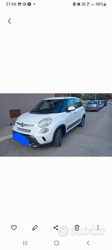 Usata Fiat 500L 85 CV (62 kW) 2014 Bianco Monovolume