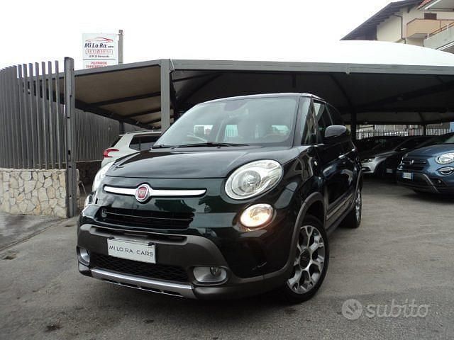 Verde Usata 2015 Fiat 500L Trekking Monovolume | 7990 € (Buon prezzo) - Immagine 1/4