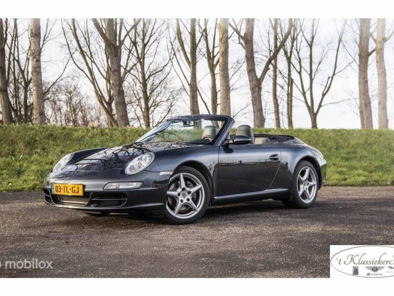 Grigio Usata 2006 Porsche 911 Carrera Cabriolet Cabrio | 52.950 € (Super prezzo) - Immagine 1/4