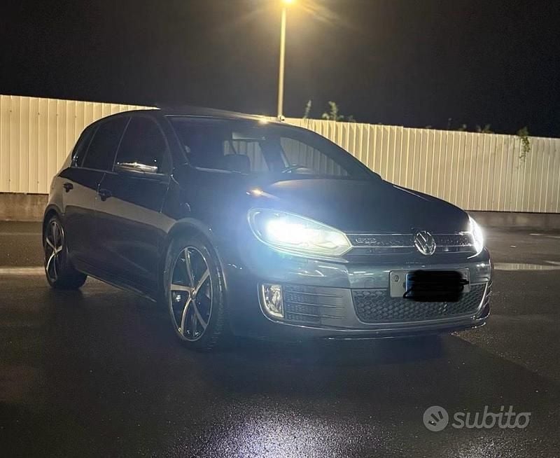 Usata VW Golf VI GTD 170 CV (125 kW) 2010 Blu Utilitaria