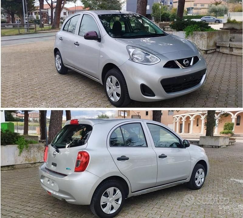 Usata Nissan Micra 80 CV (58 kW) 2014 Grigio Utilitaria