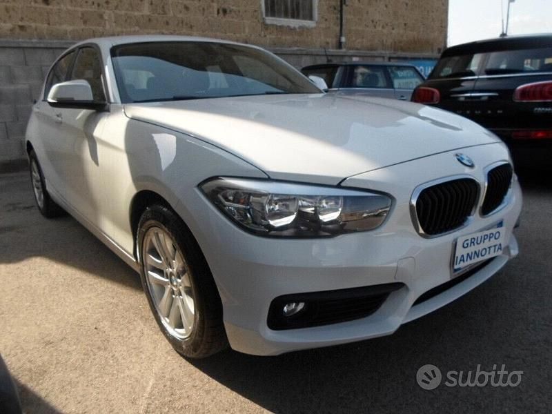 Usata BMW 114 95 CV (69 kW) 2016 Bianco Utilitaria