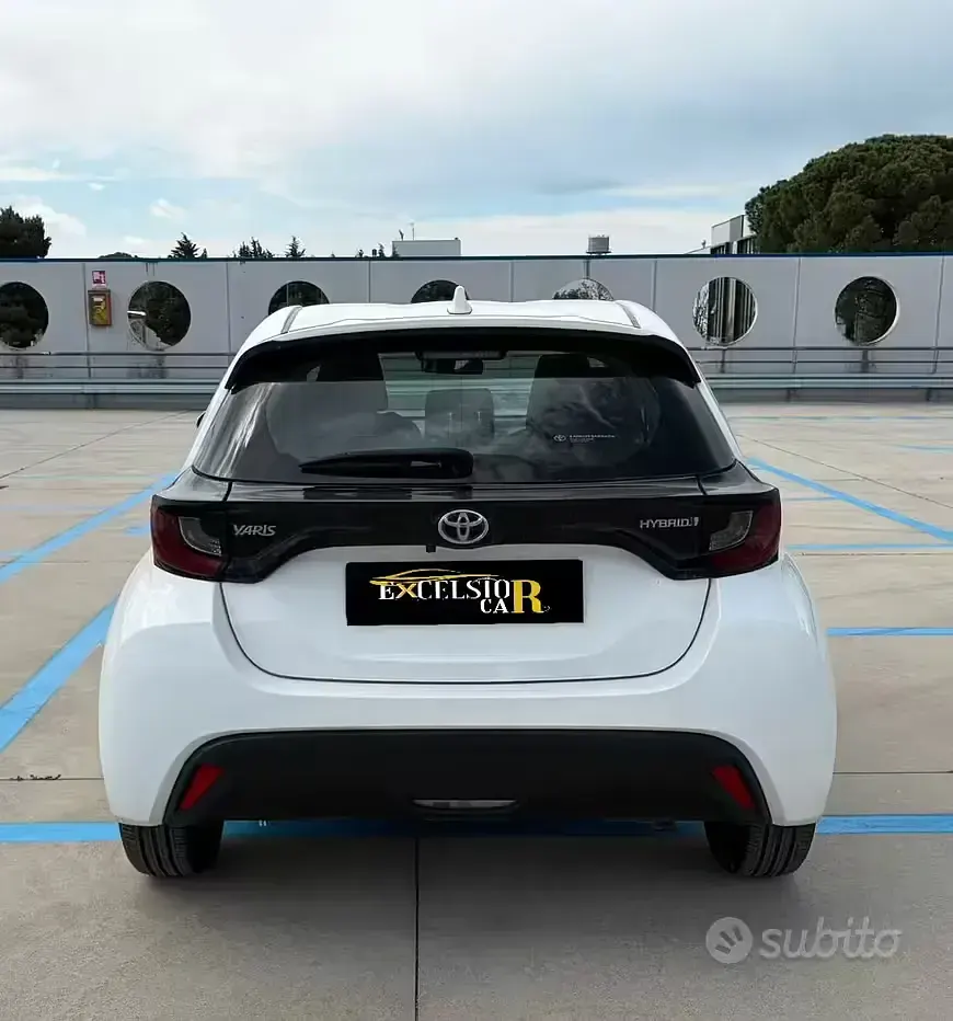 Brugt Toyota Yaris Active 92 HK (67 kW) 2022 Hvid Hatchback