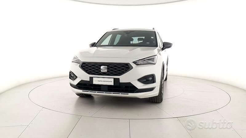 Bianco Usata 2023 Seat Tarraco FR SUV | 27.900 € (Buon prezzo) - Immagine 1/4