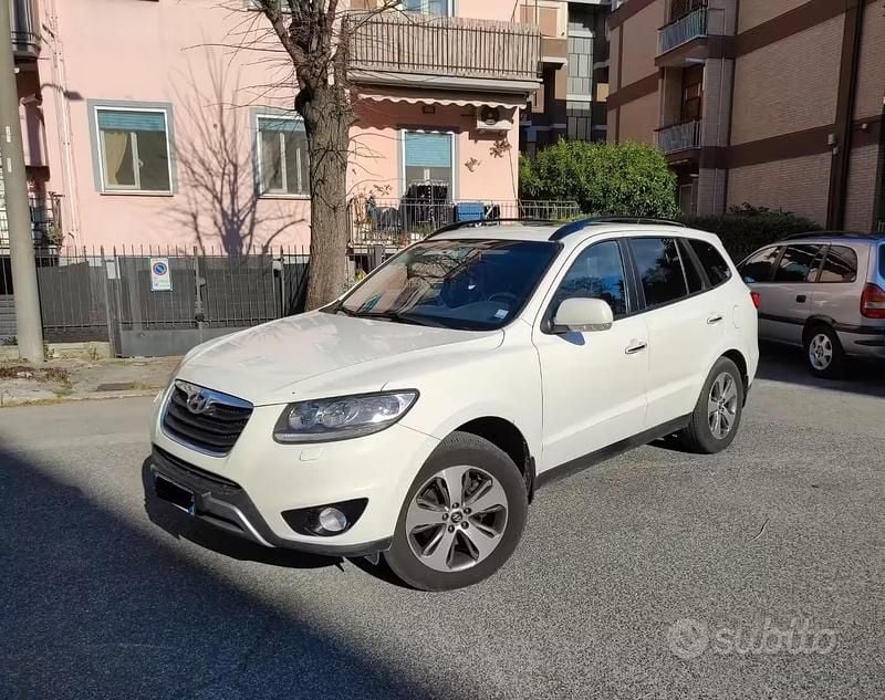 Usata Hyundai Santa Fe 197 CV (144 kW) 2012 Bianco SUV