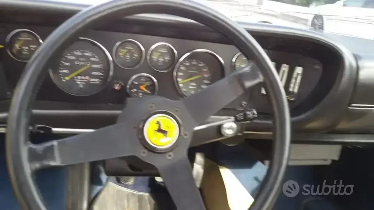 Usata Ferrari Dino GT4 170 CV (125 kW) 1970 Nero Coupé