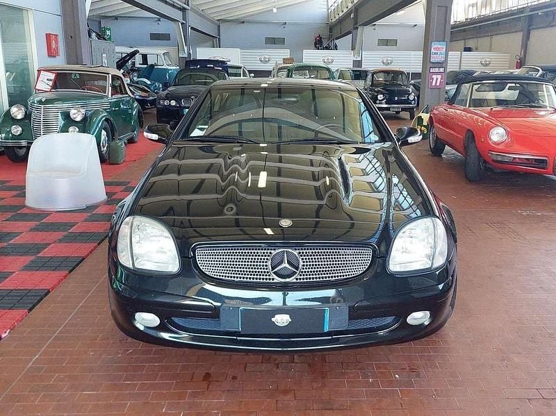 Usado Mercedes SLK230 193 CV (141 kW) 2001 Negro Descapotable