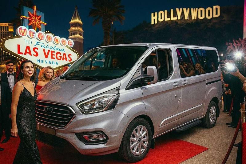 Grigio Usata 2021 Ford Tourneo Titanium Monovolume | 38.400 € - Immagine 1/4