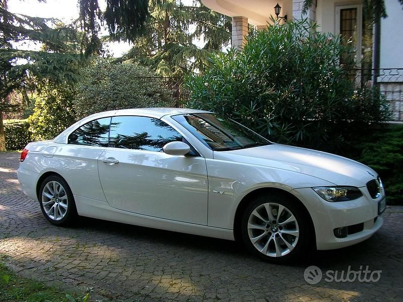 Bianco Usata 2008 BMW 325 Cabriolet Cabrio | 10.700 € (Molto cara) - Immagine 1/4
