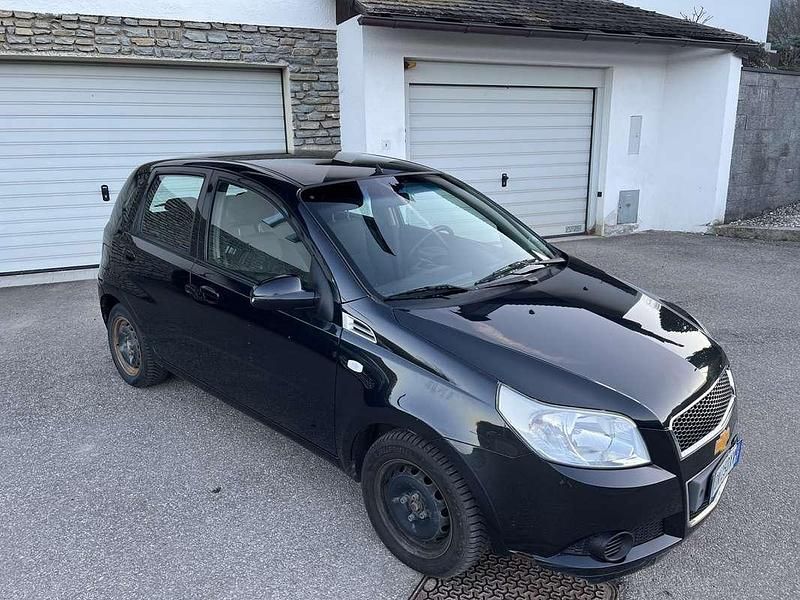Usata Chevrolet Aveo 84 CV (61 kW) 2009 Nero Berlina