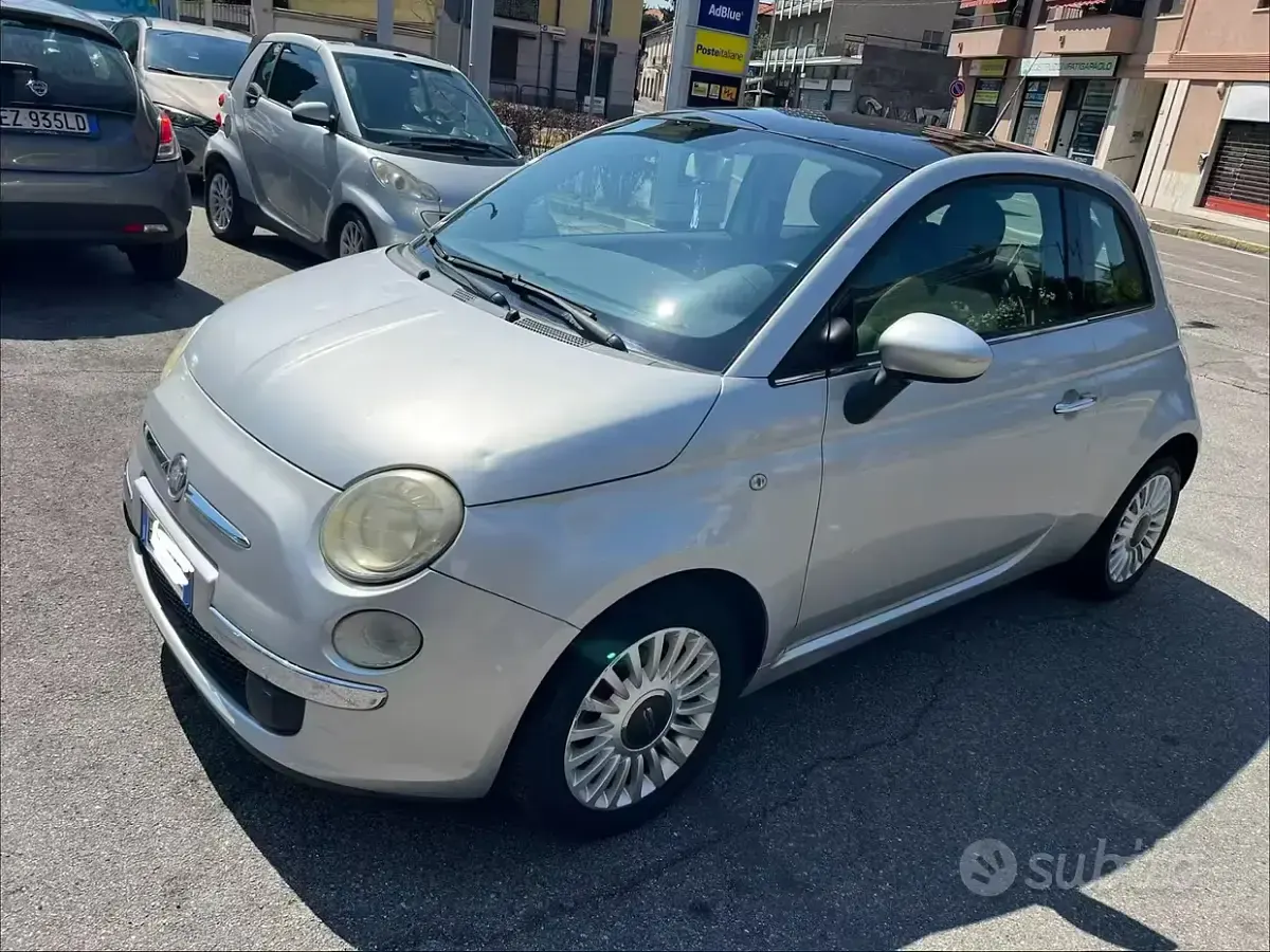 Usata Fiat 500 69 CV (50 kW) 2010 Grigio Berlina