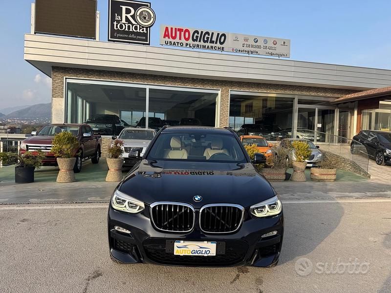Usata BMW X3 M Sport 190 CV (139 kW) 2018 Blu SUV