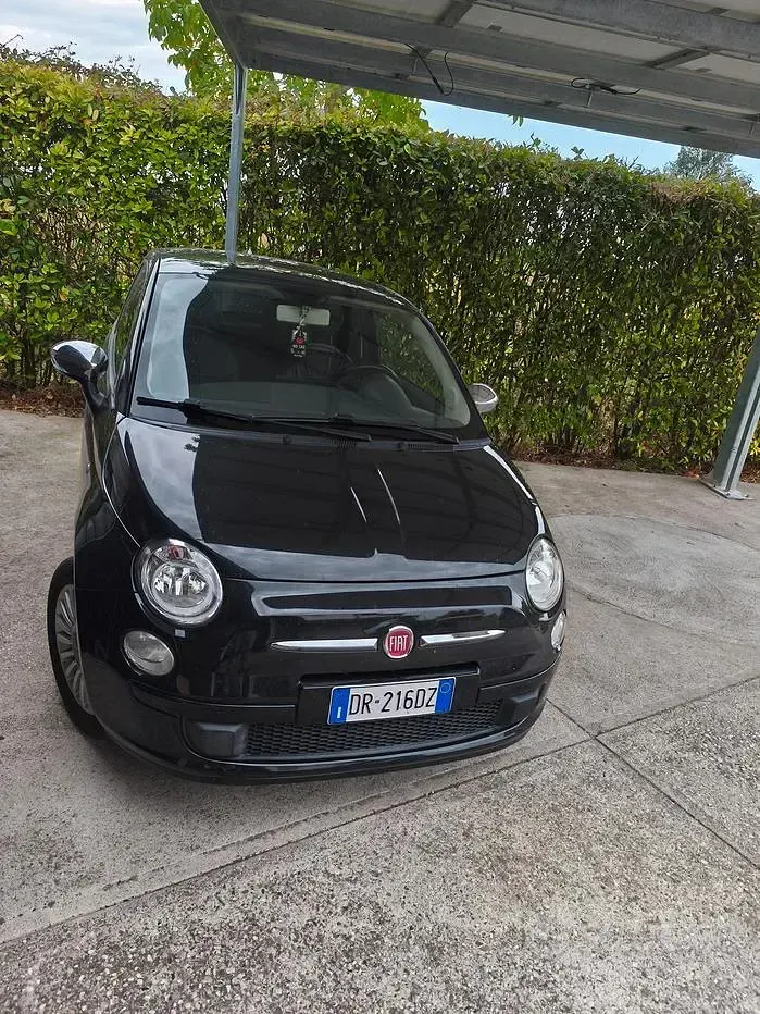 Usata Fiat 500 2008 Nero Utilitaria