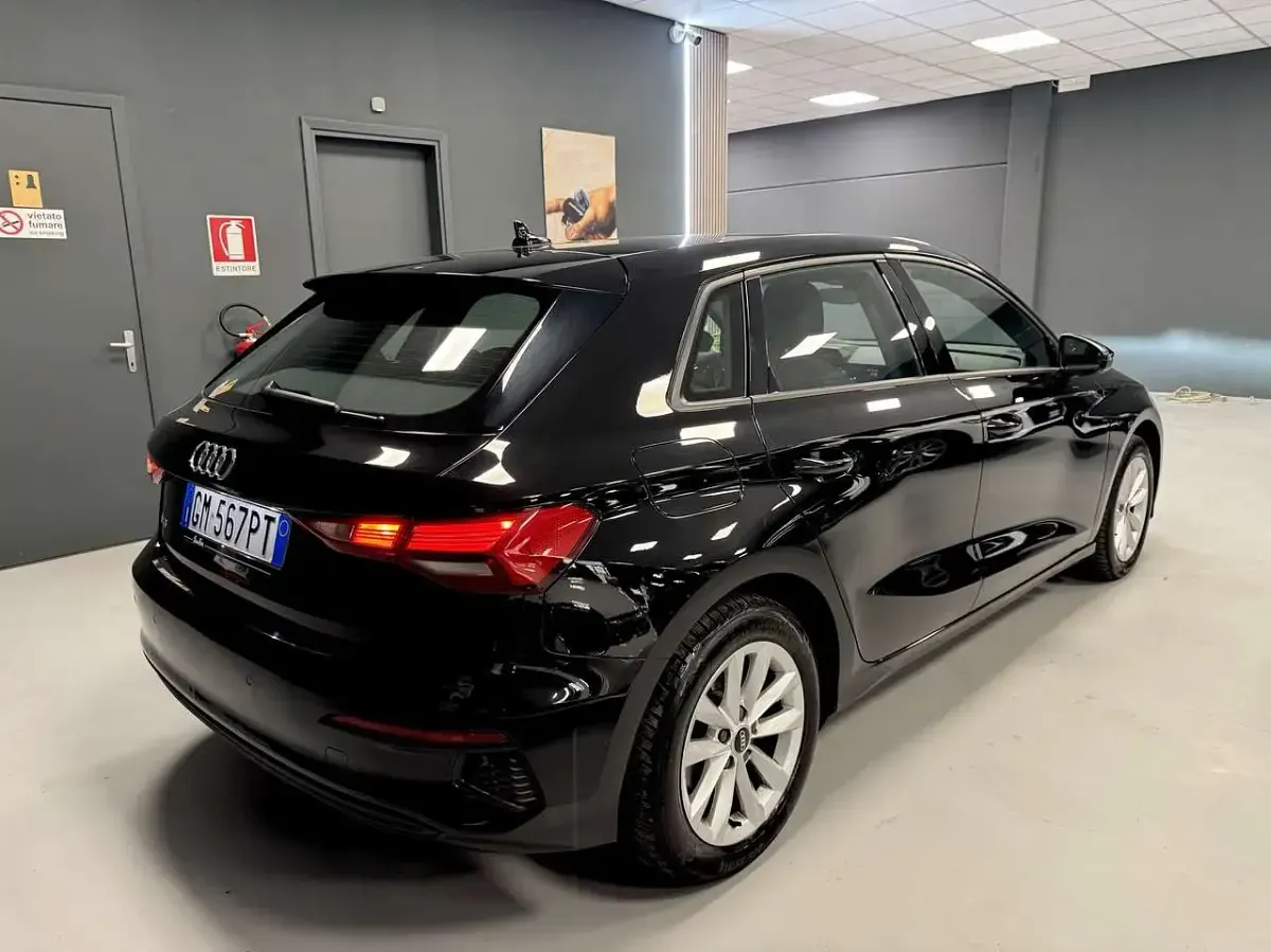 Usata Audi A3 Advanced 150 CV (110 kW) 2023 Nero Berlina
