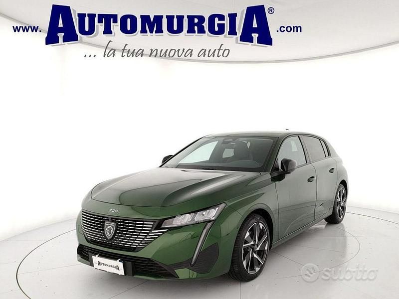 Usata Peugeot 308 Allure 131 CV (96 kW) 2022 Verde Berlina