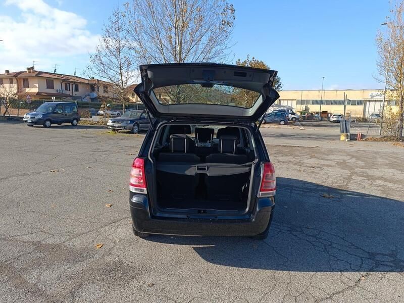 Brugt Opel Zafira Enjoy 94 HK (69 kW) 2009 Sort MPV