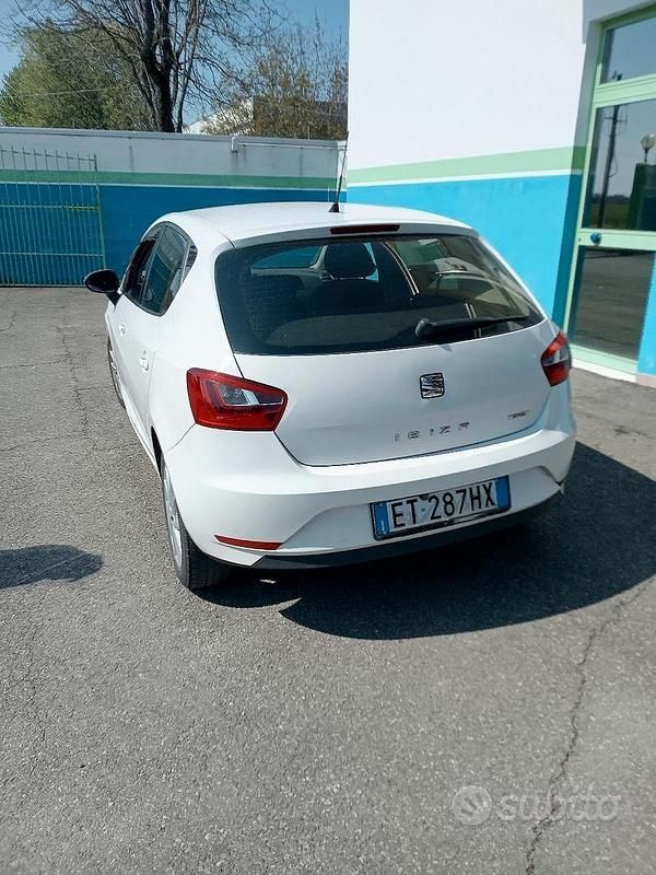 Usata Seat Ibiza 81 CV (59 kW) 2014 Bianco Berlina