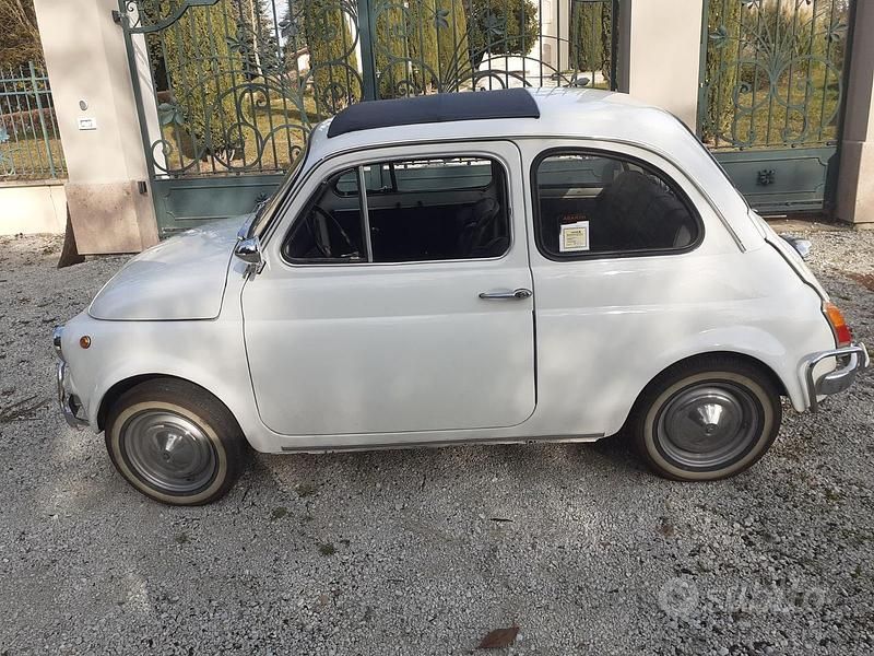 Usata Fiat 500 1970 Bianco Utilitaria