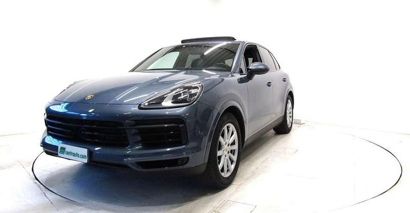 Usata Porsche Cayenne 340 CV (250 kW) 2018 Bisckaya azzurro SUV