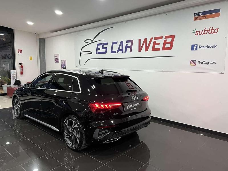 Usata Audi A3 S-Line 150 CV (110 kW) 2023 Nero Berlina