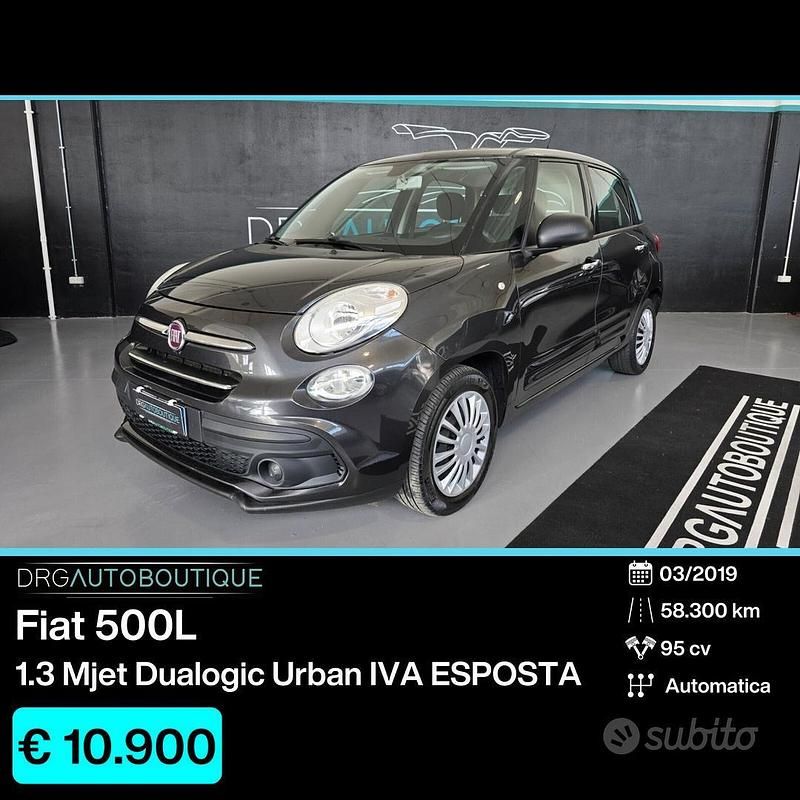 Usata Fiat 500L Urban 95 CV (69 kW) 2019 Grigio Monovolume