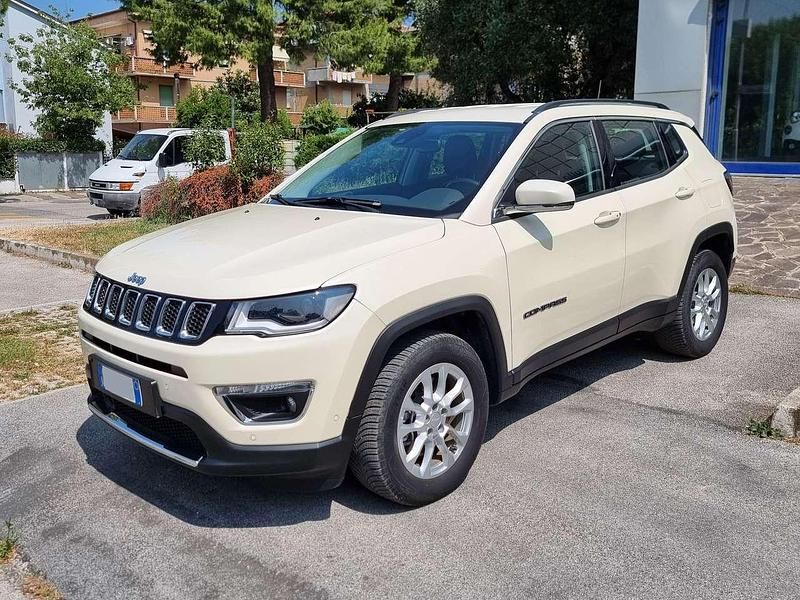 Bianco Usata 2021 Jeep Compass Limited SUV | 19.900 € (Ottimo prezzo) - Immagine 1/4
