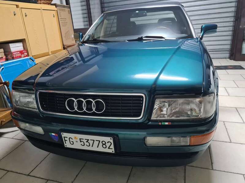 Usata Audi Cabriolet 113 CV (83 kW) 1993 Verde Cabrio