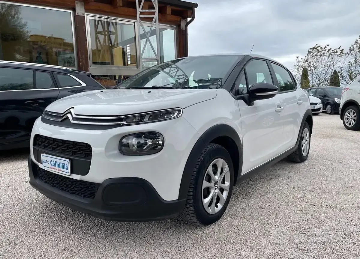 Usata Citroën C3 102 CV (75 kW) 2019 Bianco Utilitaria