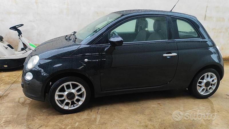 Usata Fiat 500 75 CV (55 kW) 2007 Nero Berlina
