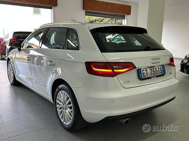 Usata Audi A3 Ambiente 104 CV (76 kW) 2014 Bianco Berlina