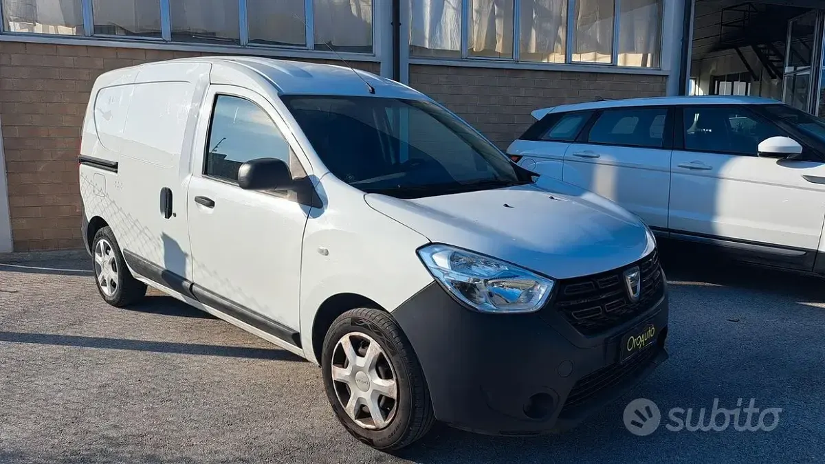 Usata Dacia Dokker 102 CV (75 kW) 2017 Bianco Monovolume