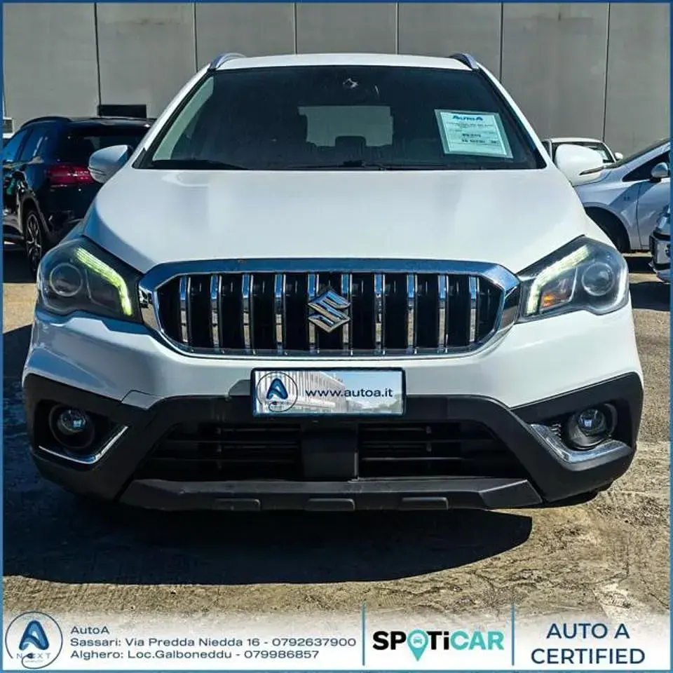 Usata Suzuki SX4 111 CV (81 kW) 2017 Bianco SUV
