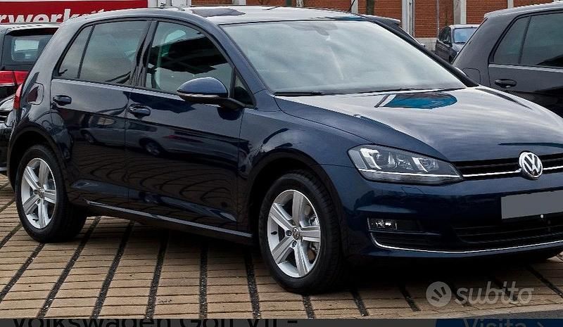 Usata VW Golf VII 110 CV (80 kW) 2015 Nero Berlina