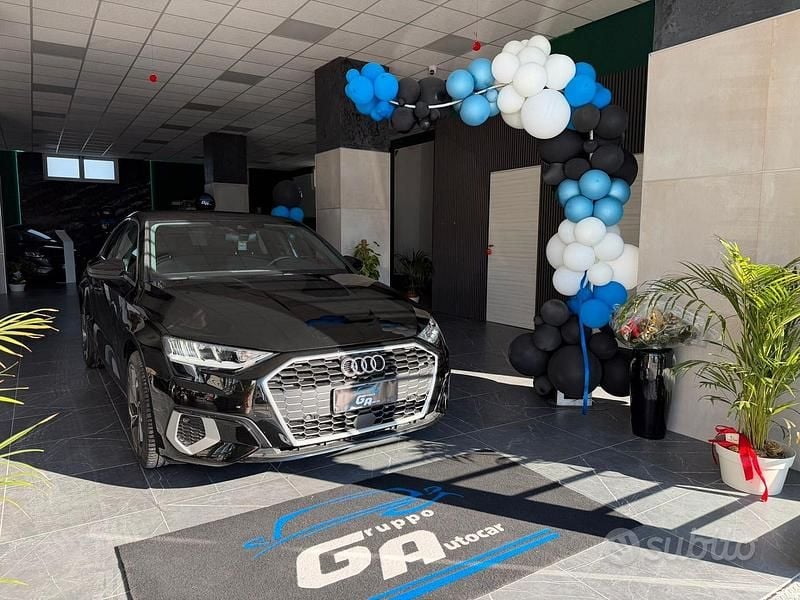 Usata Audi A3 Advanced 149 CV (109 kW) 2021 Nero Berlina