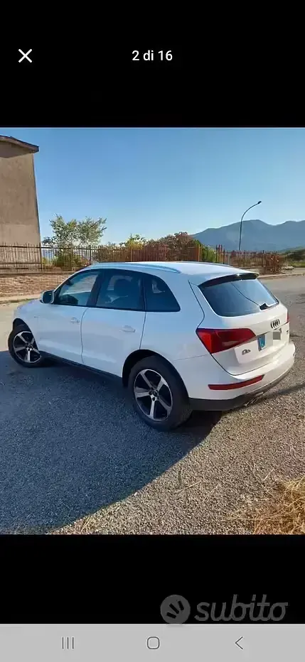 Usata Audi Q5 170 CV (125 kW) 2012 Bianco SUV