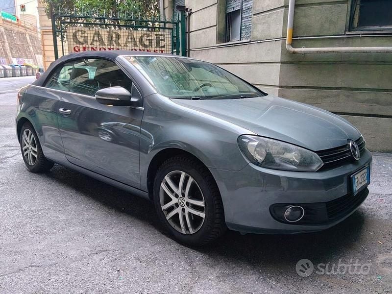 Usata VW Golf Cabriolet 2013 Grigio Cabrio