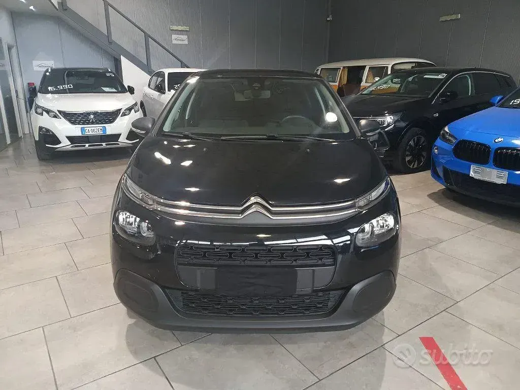 Usata Citroën C3 Feel 83 CV (61 kW) 2019 Nero Utilitaria