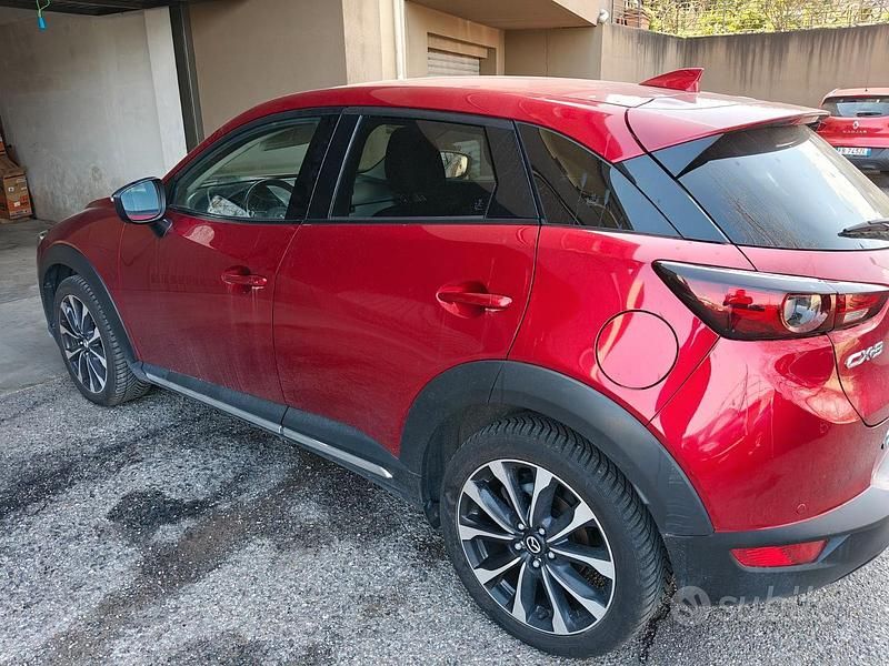 Usata Mazda CX-3 116 CV (85 kW) 2019 Rosso SUV