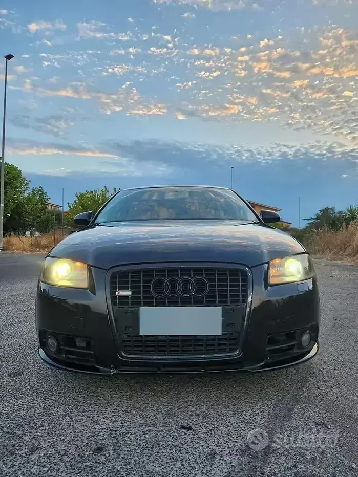 Usata Audi A3 S-Line 170 CV (125 kW) 2006 Nero Utilitaria