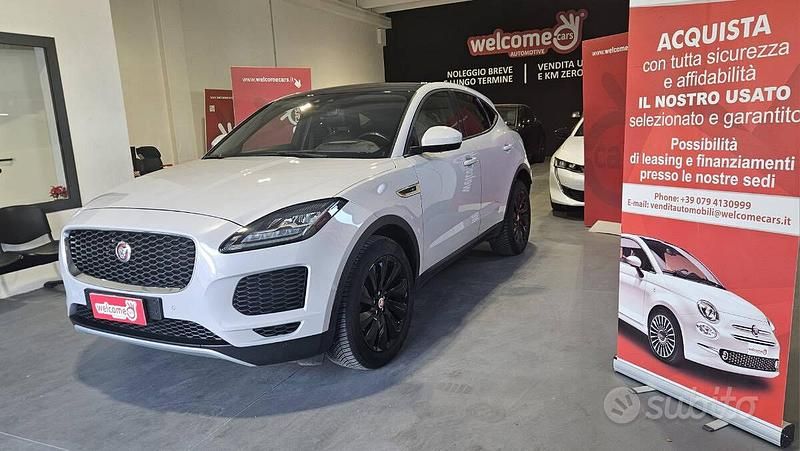 Beige Usata 2018 Jaguar E-Pace R-Dynamic SUV | 19.500 € (Buon prezzo) - Immagine 1/4