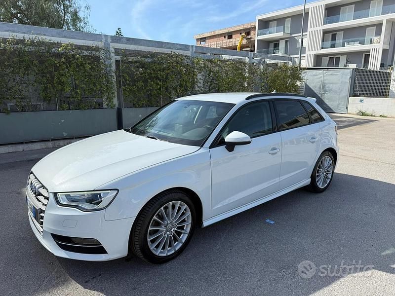Usata Audi A3 S-Line 2013 Bianco Berlina