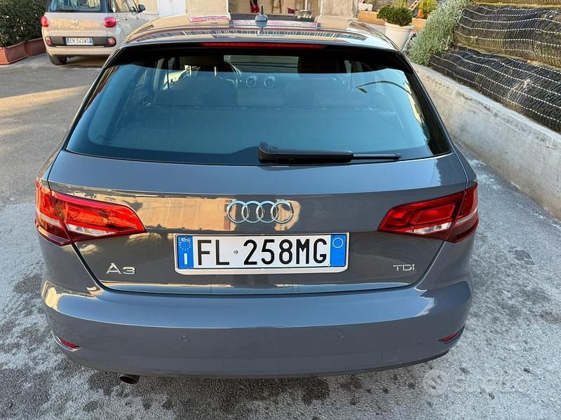 Usata Audi A3 2017 Grigio Berlina