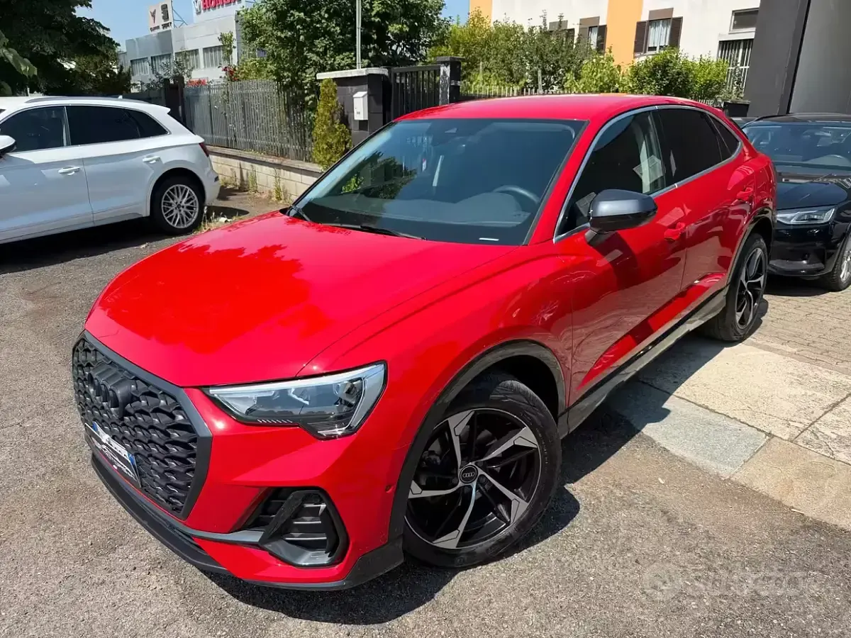 Usata Audi Q3 S-Line 150 CV (110 kW) 2022 Rosso SUV